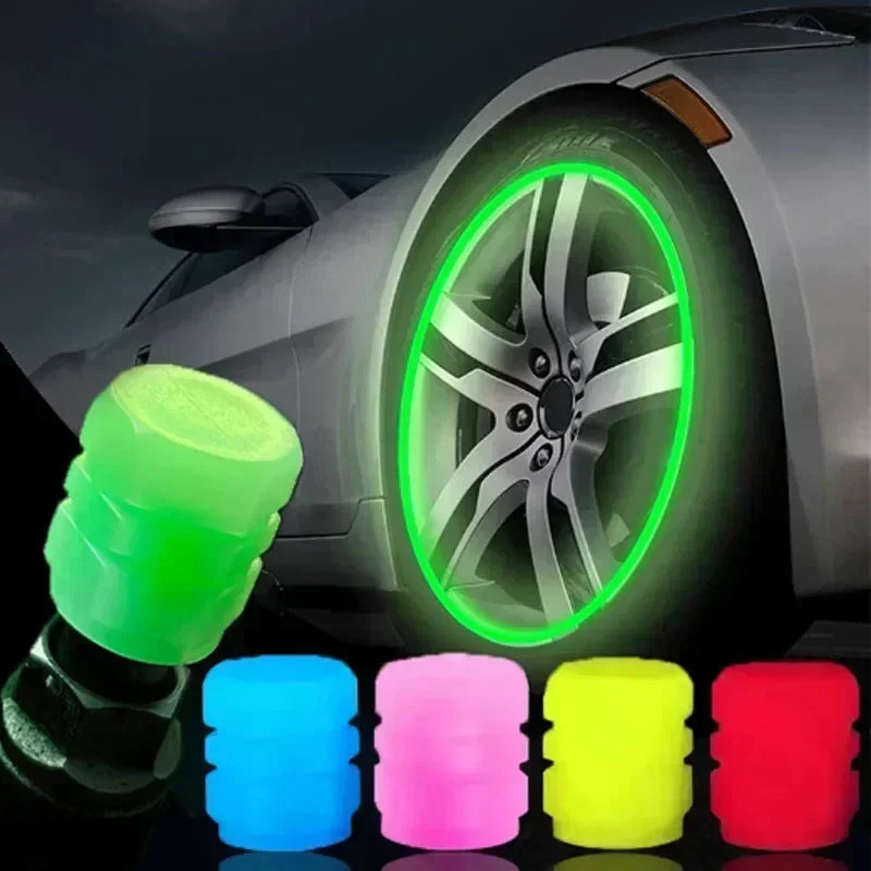 Car & Motorcycle Tire Electric Luminous Valve Caps